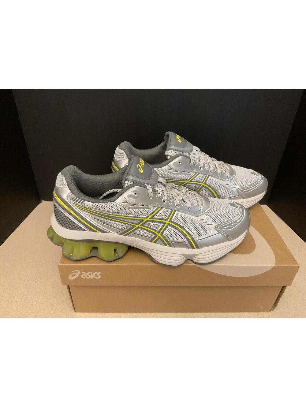 New! ASICS Gel Kinetic Fluent Glacier Grey/Steel Grey Men's 8. Women’s 9.5. Nice